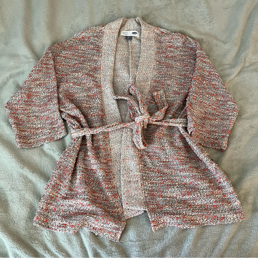 Old Navy Knit Tie-Front Sweater